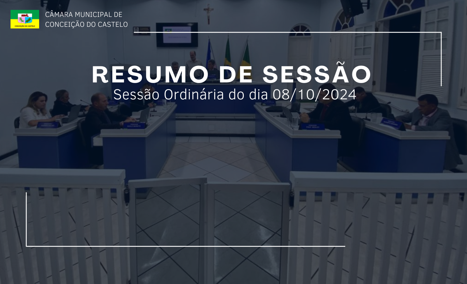 Resumo da 2ª Sessão Ordinária do mês de outubro de 2024